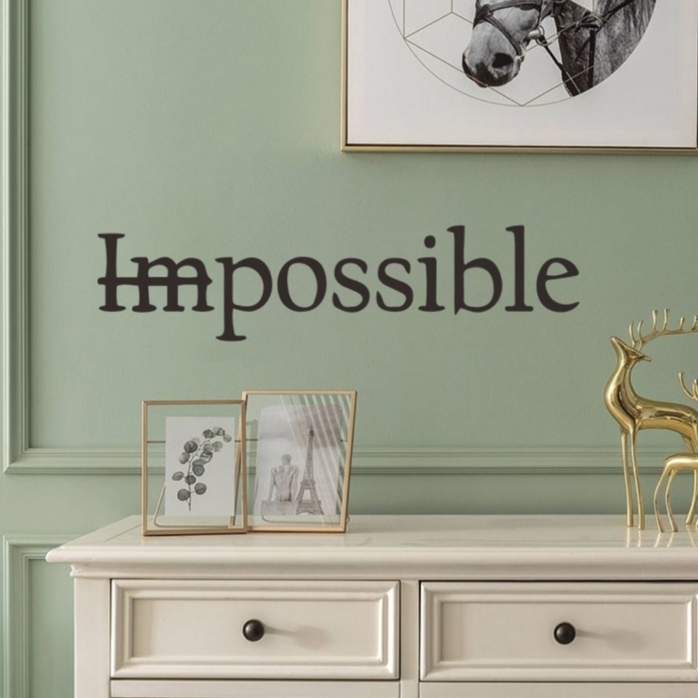 Vinyl Wall Decal Possible